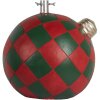 Clayre & Eef 6MG0118 Підставка для ялинки 42x42x43 см Червоно-зелена