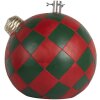 Clayre & Eef 6MG0118 Підставка для ялинки 42x42x43 см Червоно-зелена