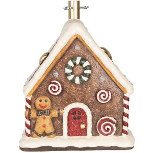 Підставка для ялинки Clayre & Eef 6MG0143 37x26x47 см коричнево-біла