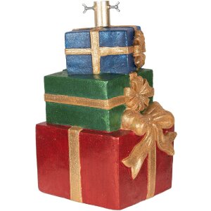 Підставка для ялинки Clayre & Eef 6MG0149 25x28x48 см червоно-золотиста
