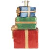 Підставка для ялинки Clayre & Eef 6MG0149 25x28x48 см червоно-золотиста