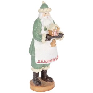 Декоративная фигурка Санта Клаус Clayre & Eef 11x11x30 см