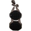 Clayre & Eef 2F1331 Фоторамка подвійна 14x3x27 см сріблясто-коричнева
