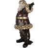 Clayre & Eef 5PR0172 Санта Клаус 58x33x76 см Красный/Золотой