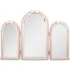 Зеркало Clayre & Eef 62S335 48x4x34 см розово-белое