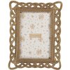 Clayre & Eef Фоторамка 16x3x20 см / 10x15 см золотиста