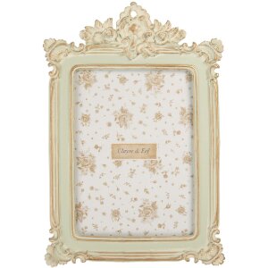Фоторамка Clayre & Eef 18x26 см Зелена та Золотиста