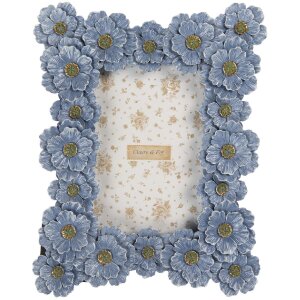 Clayre & Eef 2F1366S Фоторамка 19x3x25 см 10x15 см Синьо-зелена