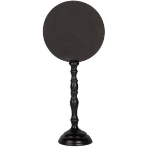Clayre & Eef 62S316 Дзеркало підлогове 17x10x39 см Чорне