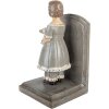 Clayre & Eef 6PR5552 Подставка для книг 2 шт. 23x11x20 см Серый
