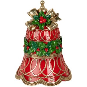 Clayre & Eef Декоративный колокольчик красный и...