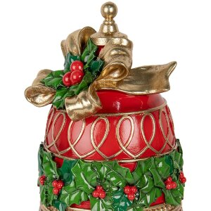 Clayre & Eef Декоративный колокольчик красный и...