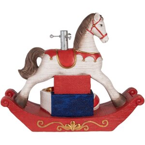Стійка для ялинки Clayre & Eef 5MG0095 73x21x61 см Біла