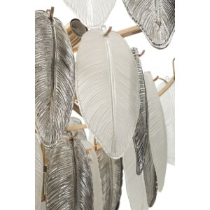 Стельовий світильник Leafy багатокольорове скло, залізо Ø 60x40-87 cm 9xE14