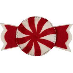 Clayre & Eef Чаша "Bonbon" з фільцу 30x18x3 см