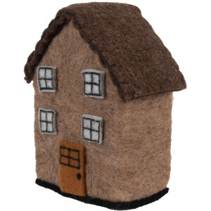 Clayre & Eef 66297 Повстяний будиночок 12x7x14 см