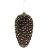 Ялинкова куля Clayre & Eef 6GL5274 Ø 12x24 см срібна