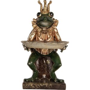 Clayre & Eef 6PR5565 Декоративна фігура Жаба 16x15x28 см