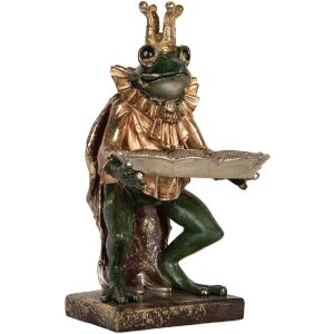 Clayre & Eef 6PR5565 Декоративна фігура Жаба 16x15x28 см