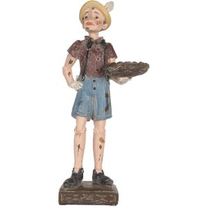 Clayre & Eef Статуэтка Пиноккио 14x10x31 см