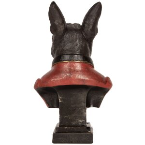 Clayre & Eef 6PR5577 Декоративна бюста собаки 15x12x26 см