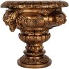 Clayre & Eef 6PR5582 Квітковий горщик 26x22x21 см золотистий