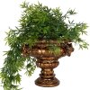 Clayre & Eef 6PR5582 Квітковий горщик 26x22x21 см золотистий