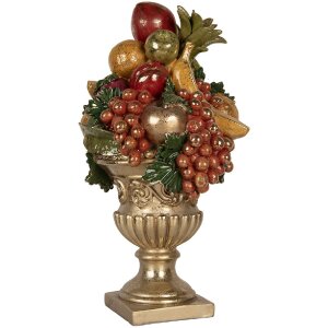 Clayre & Eef 6PR5585 Декоративна фруківниця 25x24x44 см золотиста
