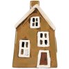 Clayre & Eef Декоративный домик 12x8x18 см коричневый/бежевый