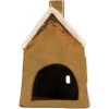 Clayre & Eef Декоративный домик 12x8x18 см коричневый/бежевый