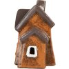 Clayre & Eef Декоративный домик 20x11x16 см оранжево-серый