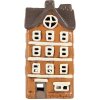 Clayre & Eef Декоративный домик 12x10x23 см оранжево-серый