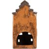 Clayre & Eef Декоративный домик 13x10x24 см, серый и оранжевый