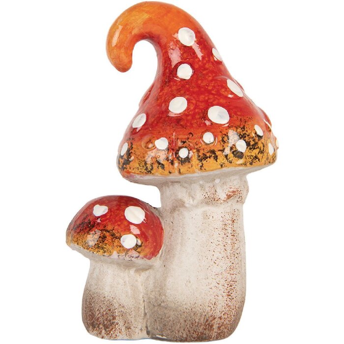 Clayre & Eef 6CE2206 Декоративные грибы 8x6x12 см