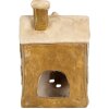 Clayre & Eef 6MG0123 Декоративний будинок 23x15x33 см коричнево-бежевий