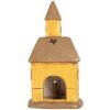 Clayre & Eef Декоративний будинок 23x17x43 см жовто-коричневий