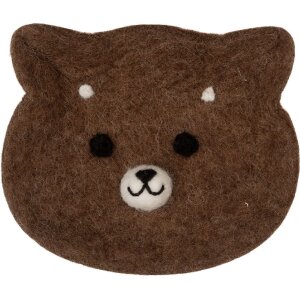 Філцова миска у формі ведмедика Clayre & Eef, 15x13x3...