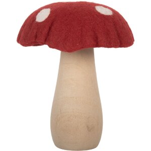 Clayre & Eef Гриб из фетра 12x12x15 см
