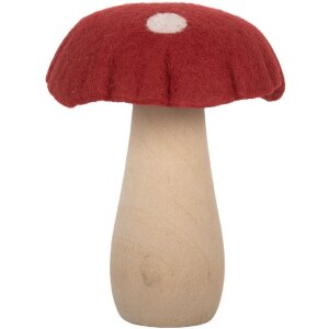 Clayre & Eef Гриб из фетра 12x12x15 см