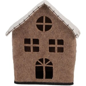 Clayre & Eef Декоративный домик из фетра 17x9x19 см