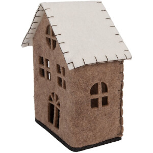 Clayre & Eef Декоративный домик из фетра 17x9x19 см