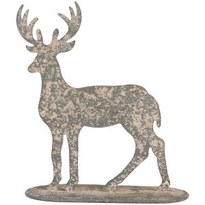 Декоративна оленяча фігурка Clayre & Eef 17x8x18 см