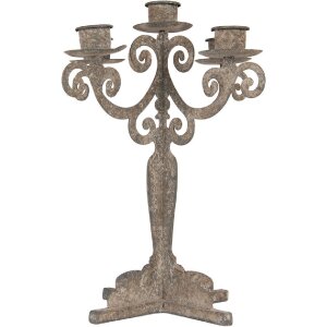 Clayre & Eef 6Y5818 Kerzenständer 26x26x35 cm...