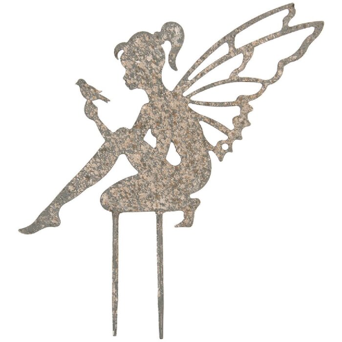Clayre & Eef Садовый штырь Фея 37x1x38 см