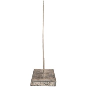 Декоративна фігура собаки Clayre & Eef 6Y5830, сірий, бежевий, 16x8x19 см