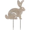 Clayre & Eef 6Y5833 Садовый кол Кролик 23x1x35 см