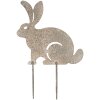 Clayre & Eef 6Y5833 Садовый кол Кролик 23x1x35 см