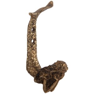 Вінтажний завіс для стіни залізний, 5x4x10 см, золотий,...