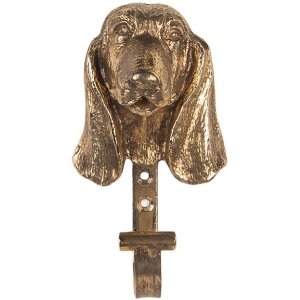 Кріплення на стіну Clayre & Eef, 7x5x13 см, золоте, залізо