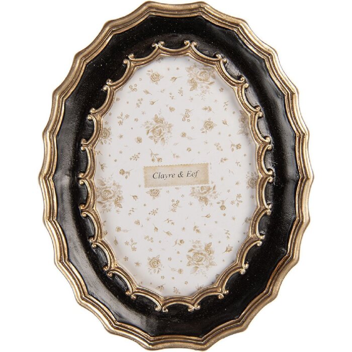 Фоторамка Clayre & Eef 2F1381, чорна, 16x21 см, під фото 10x15 см